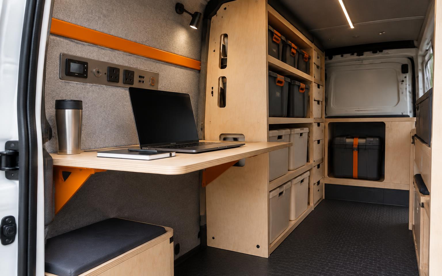 Mobile office interior concept